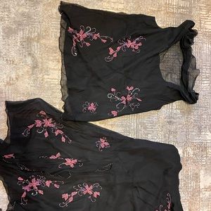 EUC Two Piece Semi-Formal Set - Flowy